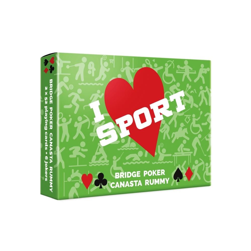 CartaCo I Love Sport dupla römi kártya, 110 lap
