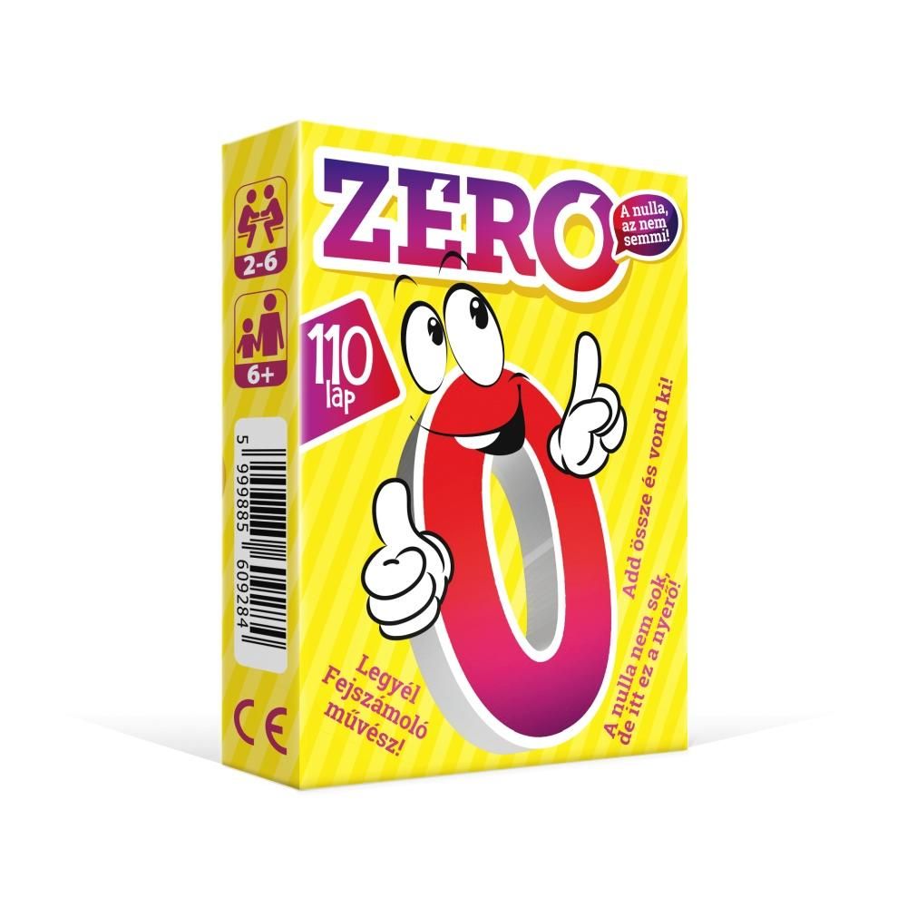 CartaCo ZÉRÓ - a nulla, az nem semmi! kártyajáték 