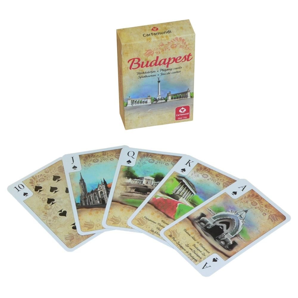 Cartamundi Budapest szimpla römi kártya