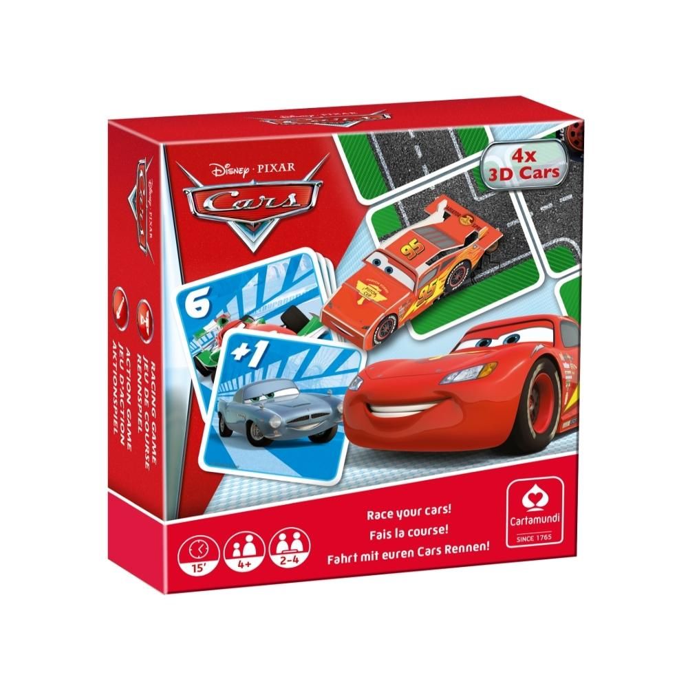 Cartamundi Disney Verdák autóverseny játék 