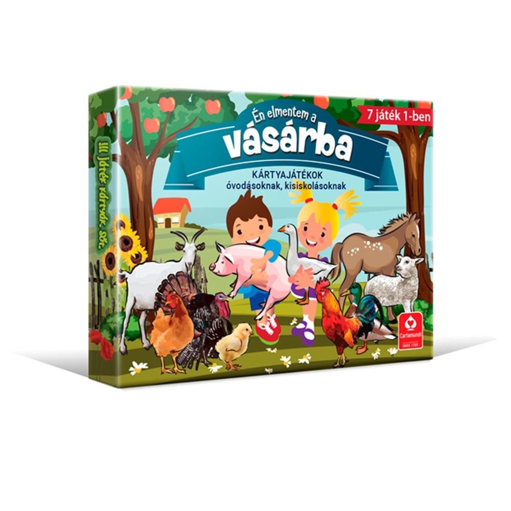 Cartamundi Én elmentem a vásárba... kártya játékgyüjtemény óvodásoknak és kisiskolásoknak