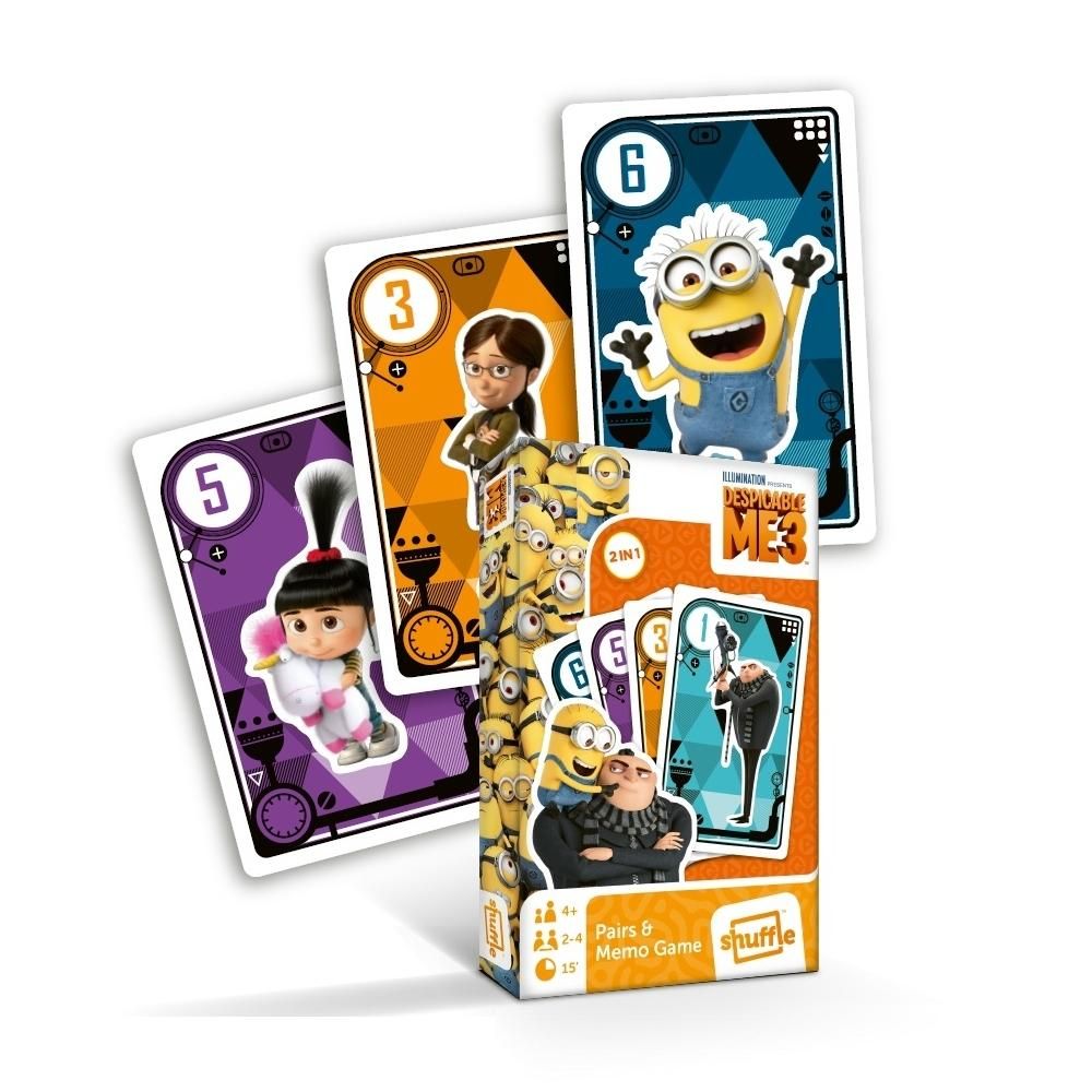 Cartamundi Gru 3. MINI Fekete Péter és memória kártya