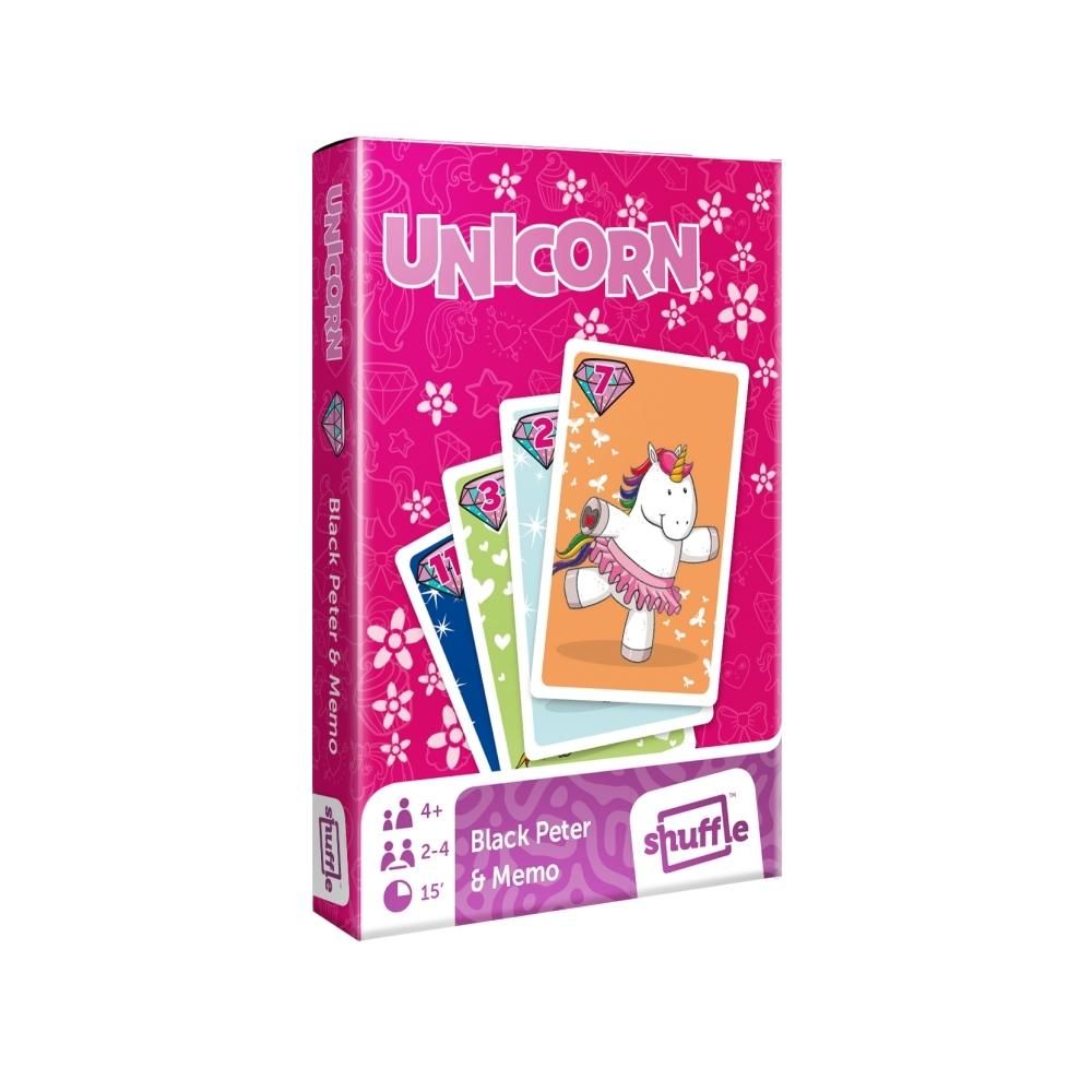 Cartamundi Happy Unikornis MINI Fekete Péter és memória kártya