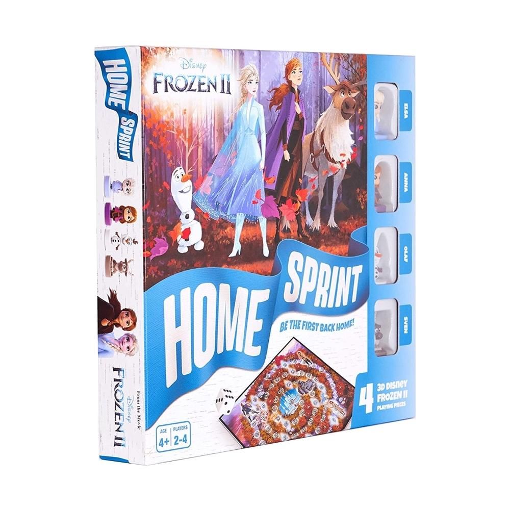 Cartamundi Jégvarázs 2. Ki ér haza előbb? társasjáték, mesehős figurákkal