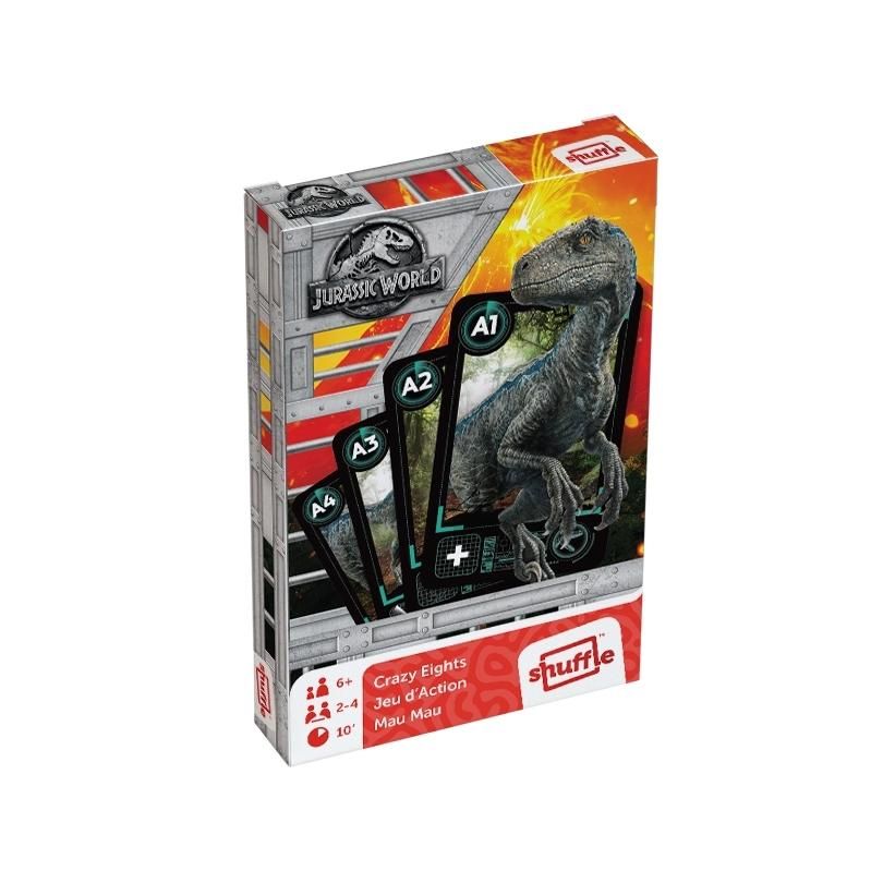 Cartamundi Jurassic Word Crazy Eights - Makaó kártya