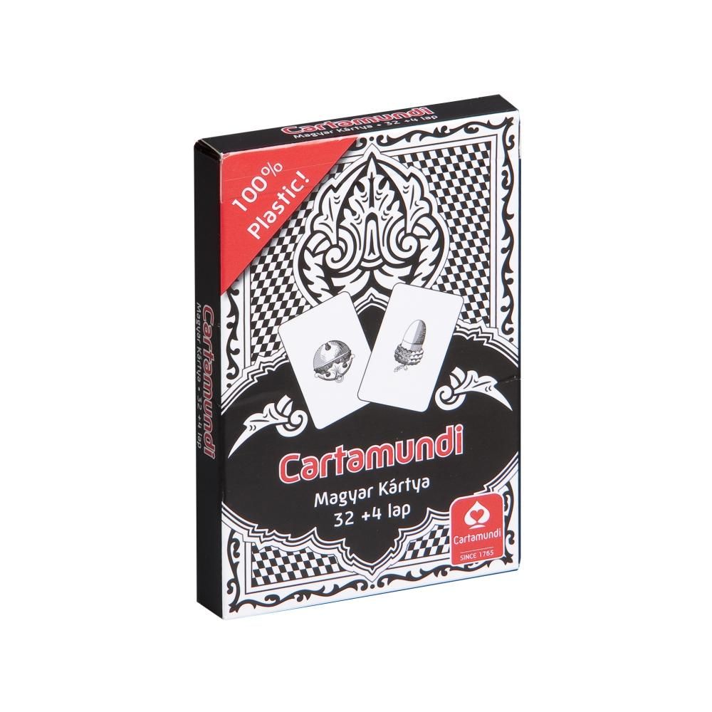 Cartamundi Magyar kártya 100% plasztik, 32+4 lap