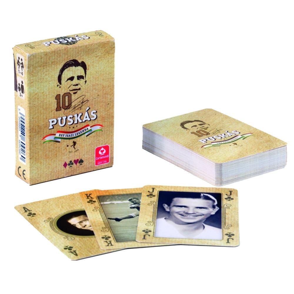 Cartamundi Puskás - Egy igazi legenda póker kártya