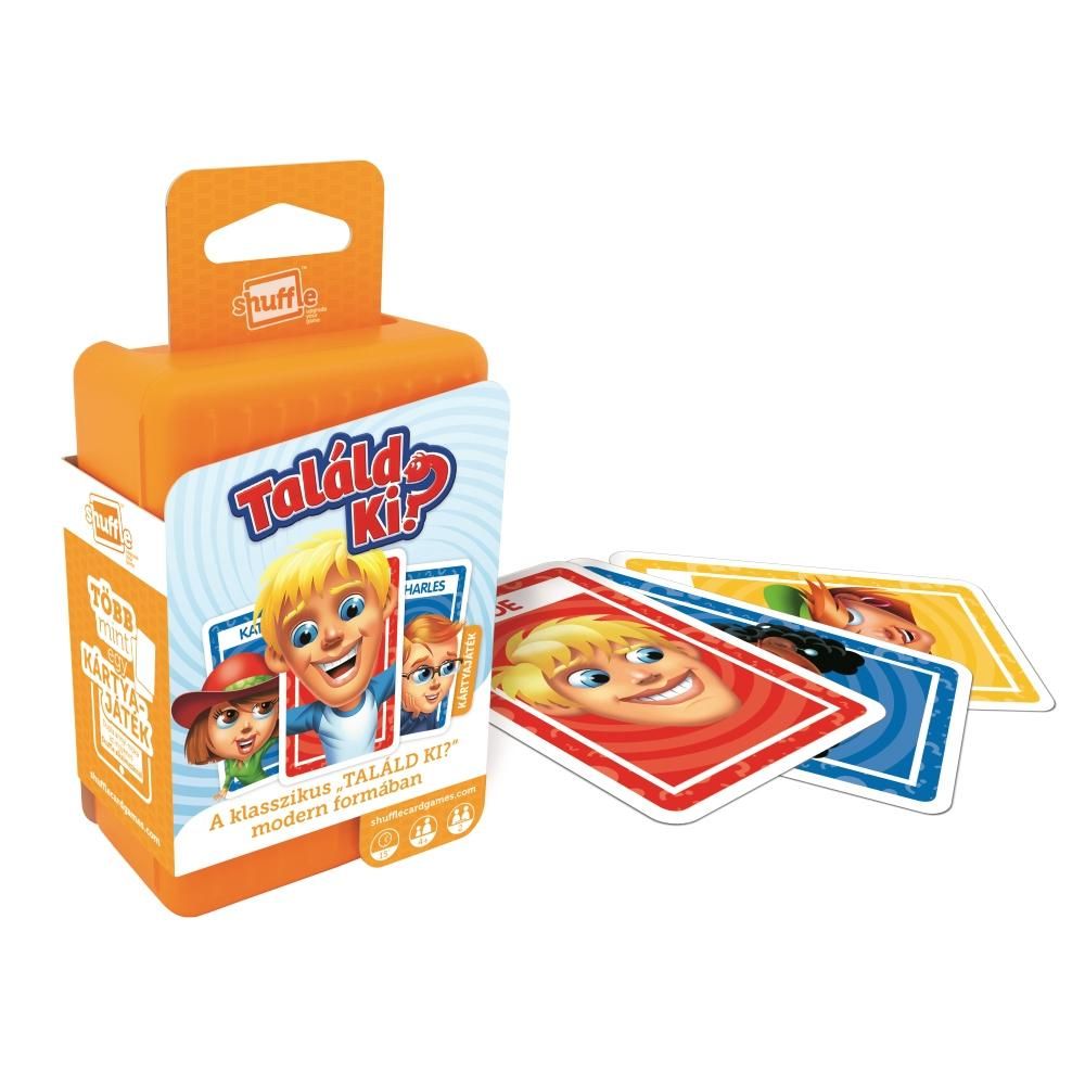 Cartamundi Shuffle Guess Who? „Ki kicsoda?” modern formában