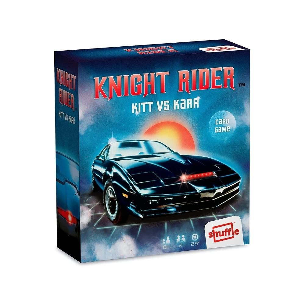Cartamundi Shuffle Knight Rider - KITT vs. KARR kártyajáték