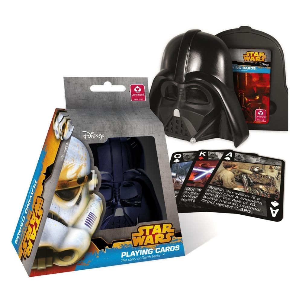 Cartamundi Star Wars Darth Vader sisak 55 lapos póker kártya
