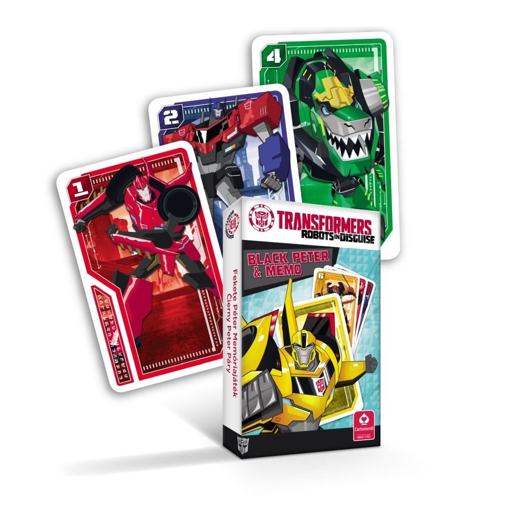 Cartamundi Transformers MINI Fekete Péter és memória kártya
