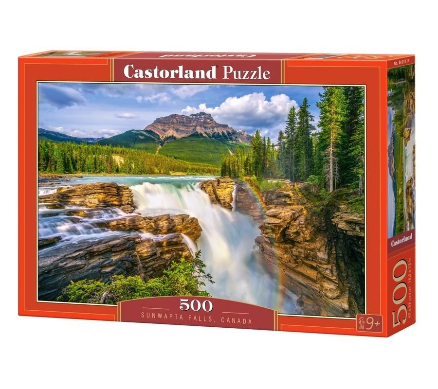 Castorland Puzzle 500 db - Sunwapta vízesés, Kanada