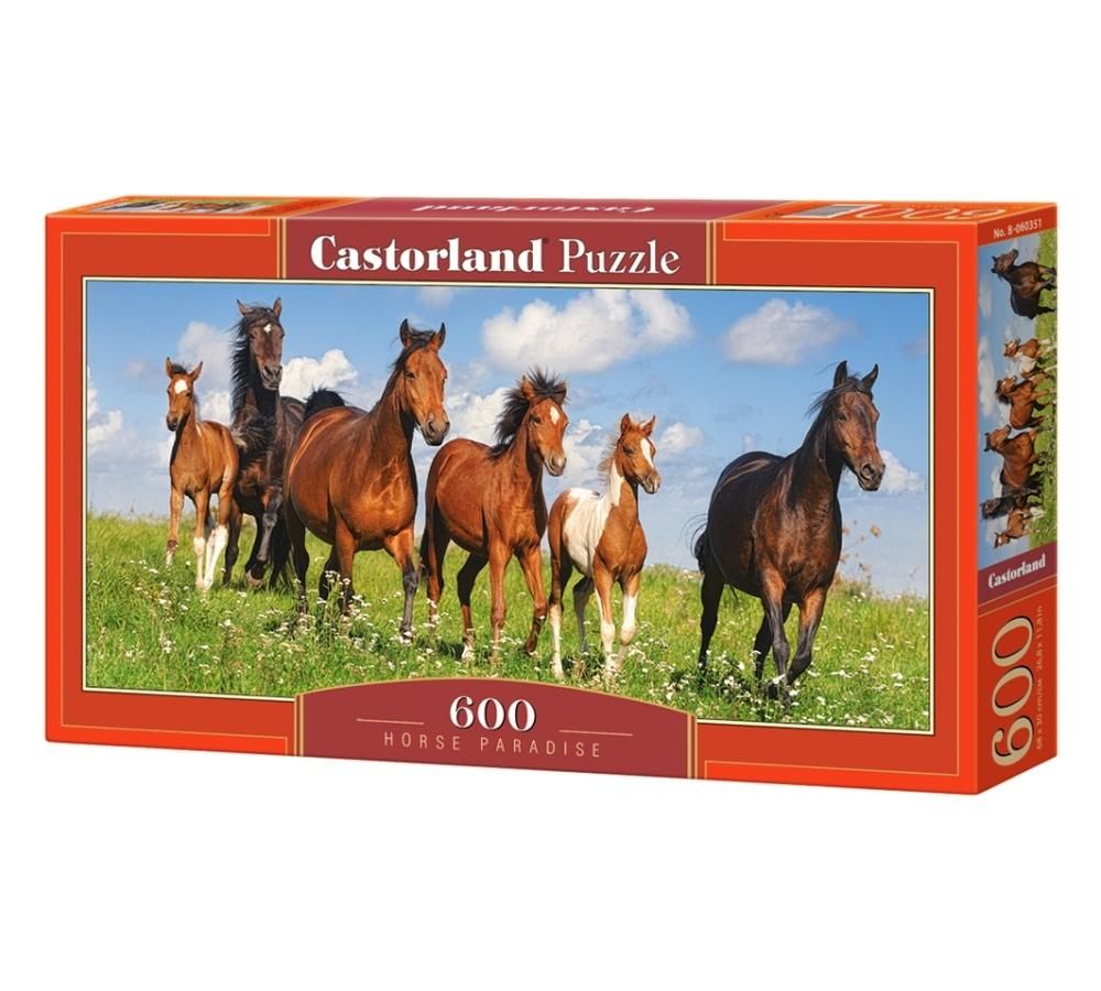 Castorland Puzzle 600 db - Lovak paradicsoma