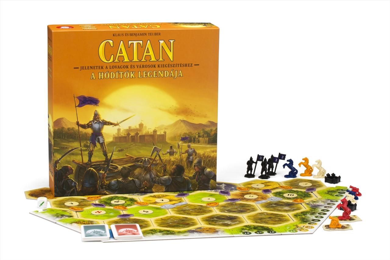 Catan A hódítók legendája - kiegészítés a Lovagok és Városok játékhoz