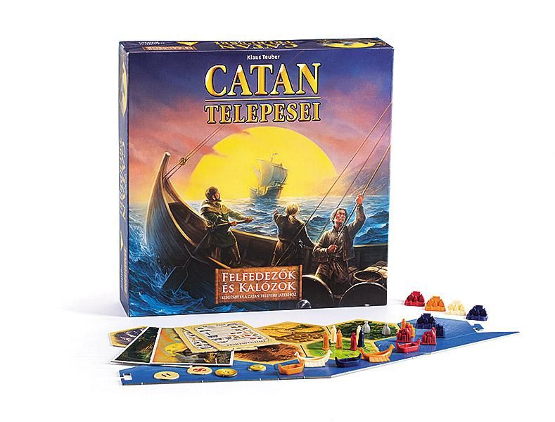 Catan Felfedezők és Kalózok társasjáték 