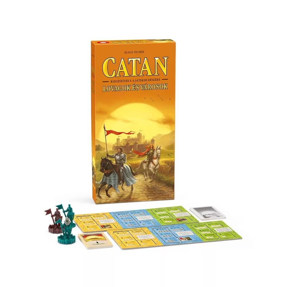Catan Lovagok és városok 5-6 játékos kiegészítő