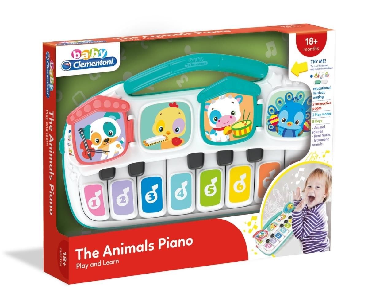Clementoni Baby Állatos zongora