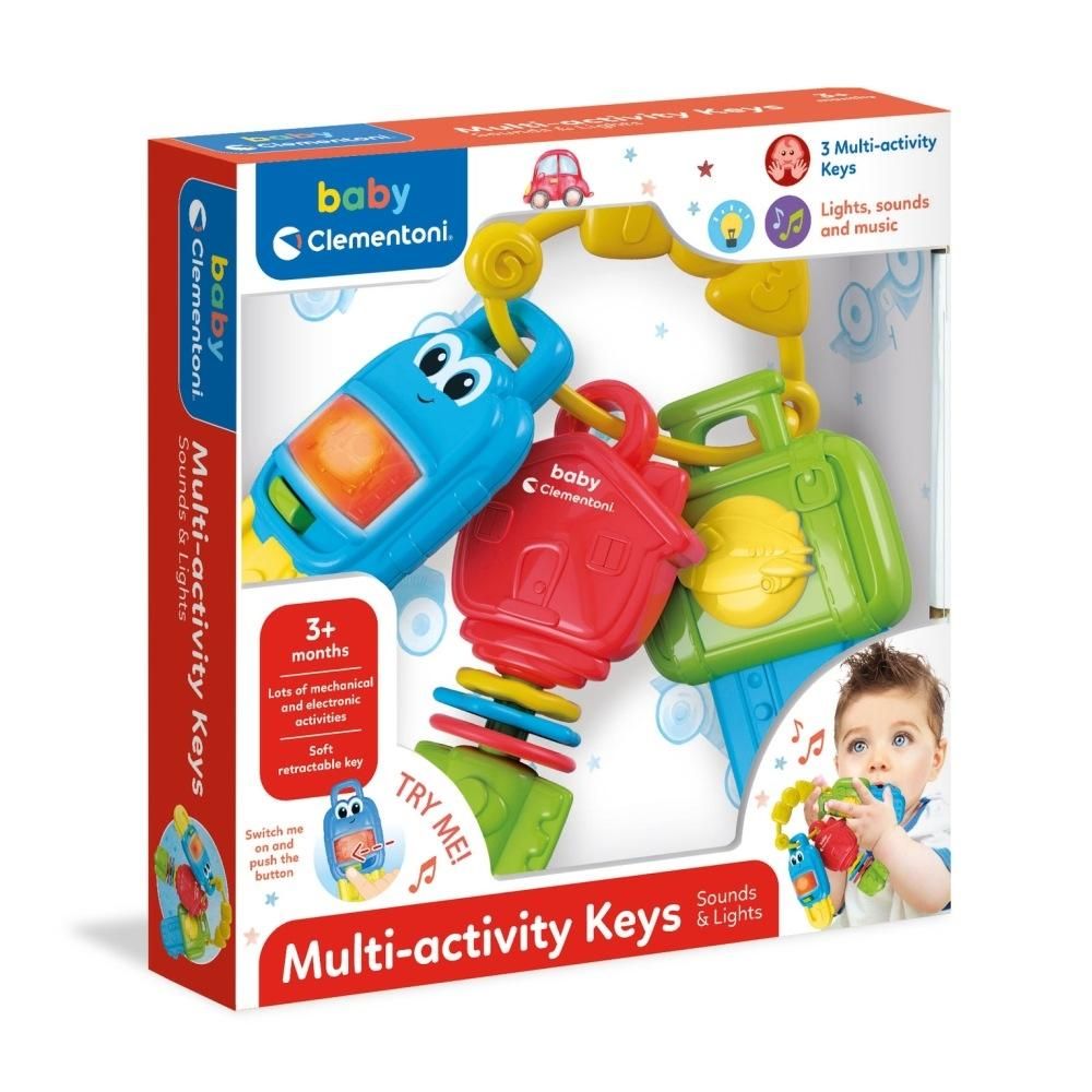 Clementoni Baby Elektromos kulcscsomó