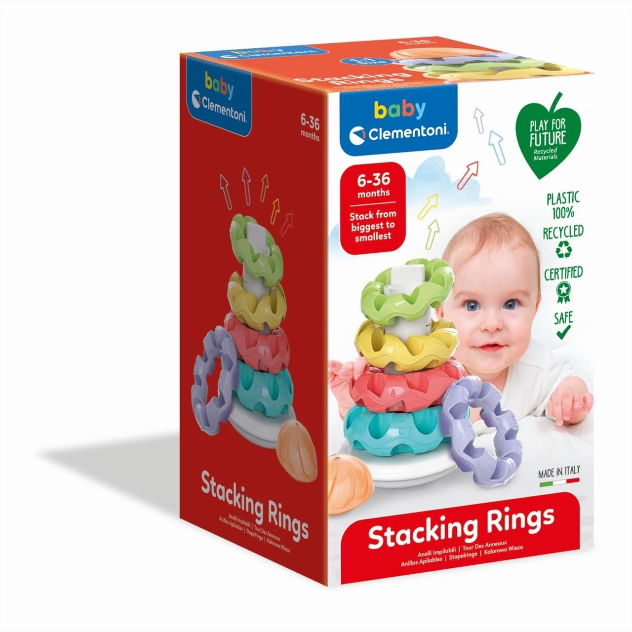 Clementoni Baby Gyűrűpiramis