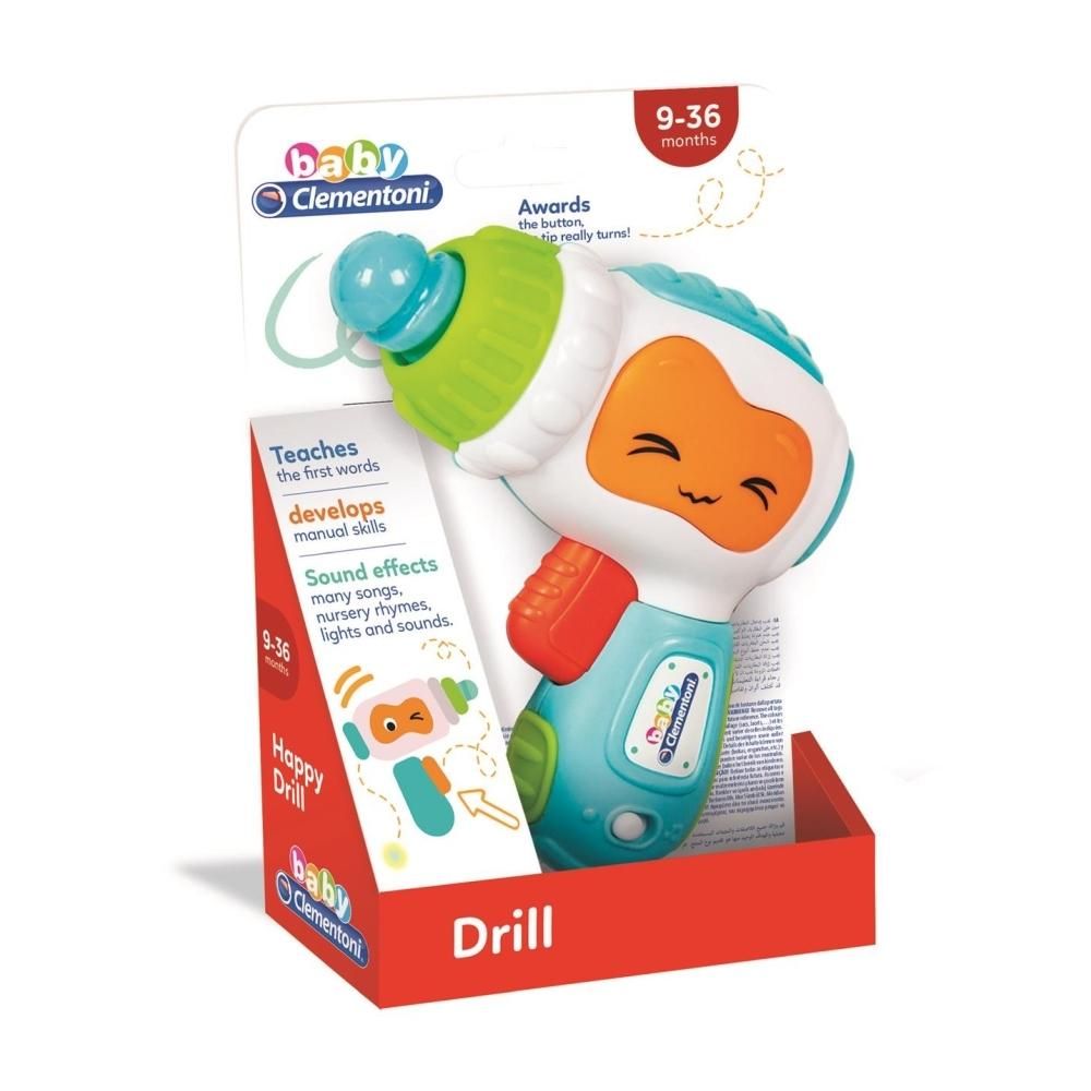 Clementoni Baby Interaktív fúró hanggal és fénnyel