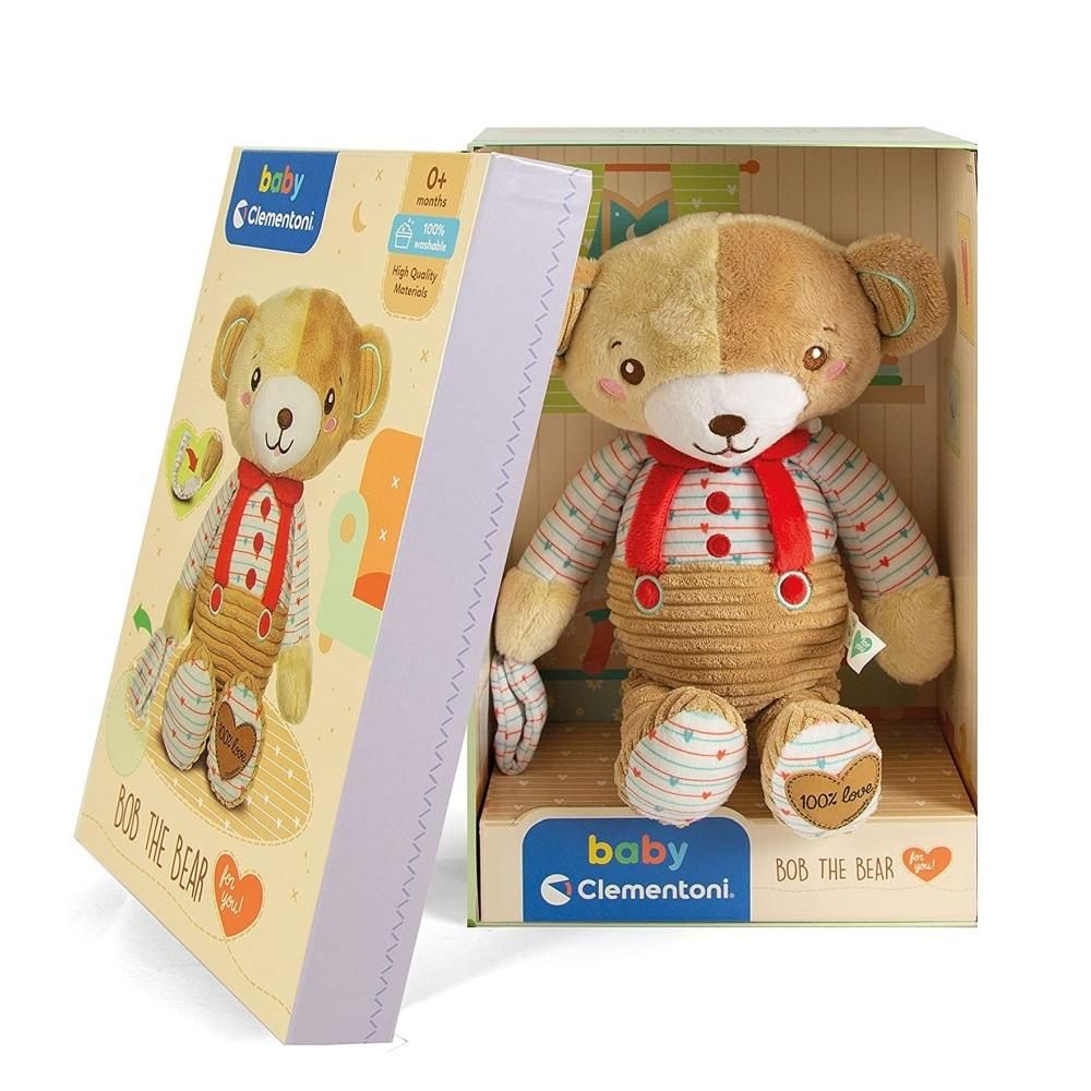 Clementoni Baby Plüss díszdobozban - Bob maci