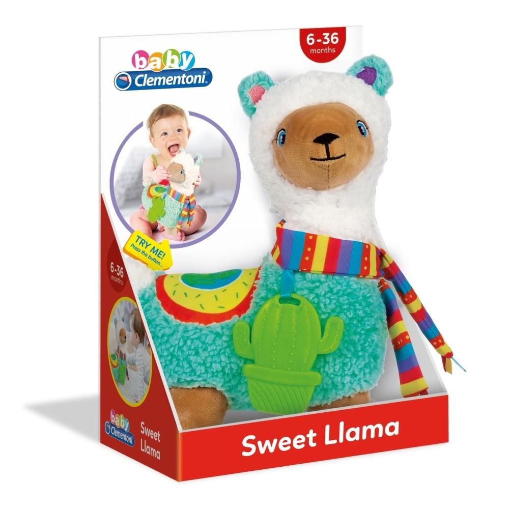 Clementoni Baby Plüss láma hangokkal