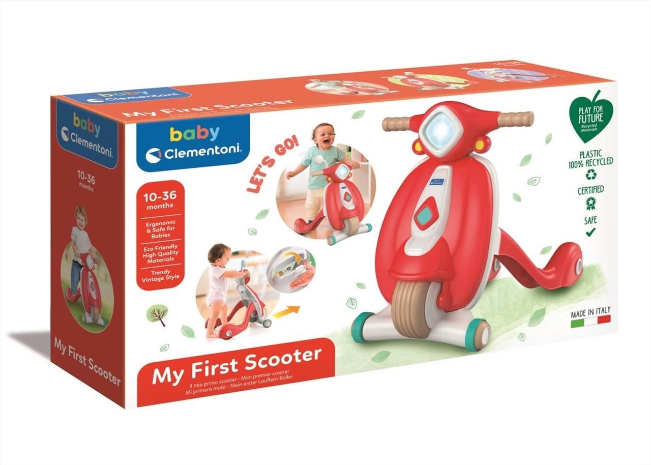 Clementoni Baby Vintage Vespa járássegítő