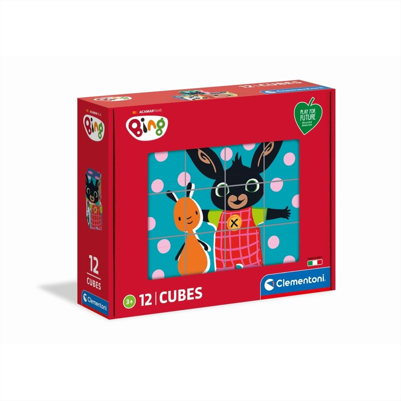 Clementoni Bing nyuszi mesekocka 12 db 