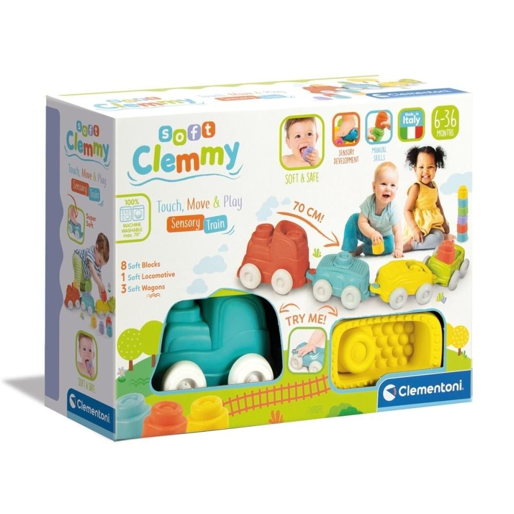 Clementoni Clemmy Érzékelést fejlesztő vonatkészlet