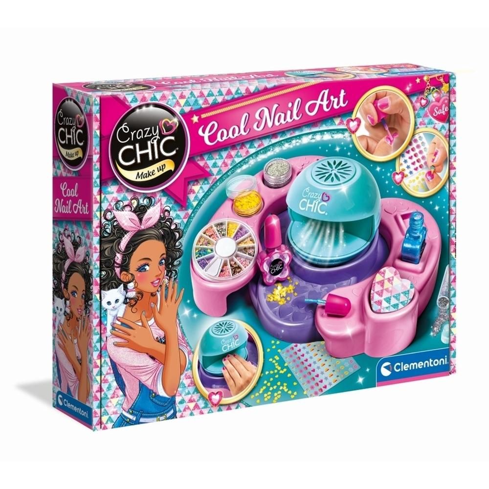 Clementoni Crazy Chic Körömstúdió készlet