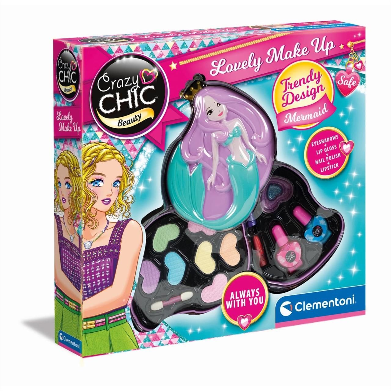 Clementoni Crazy Chic Sellős smink készlet 