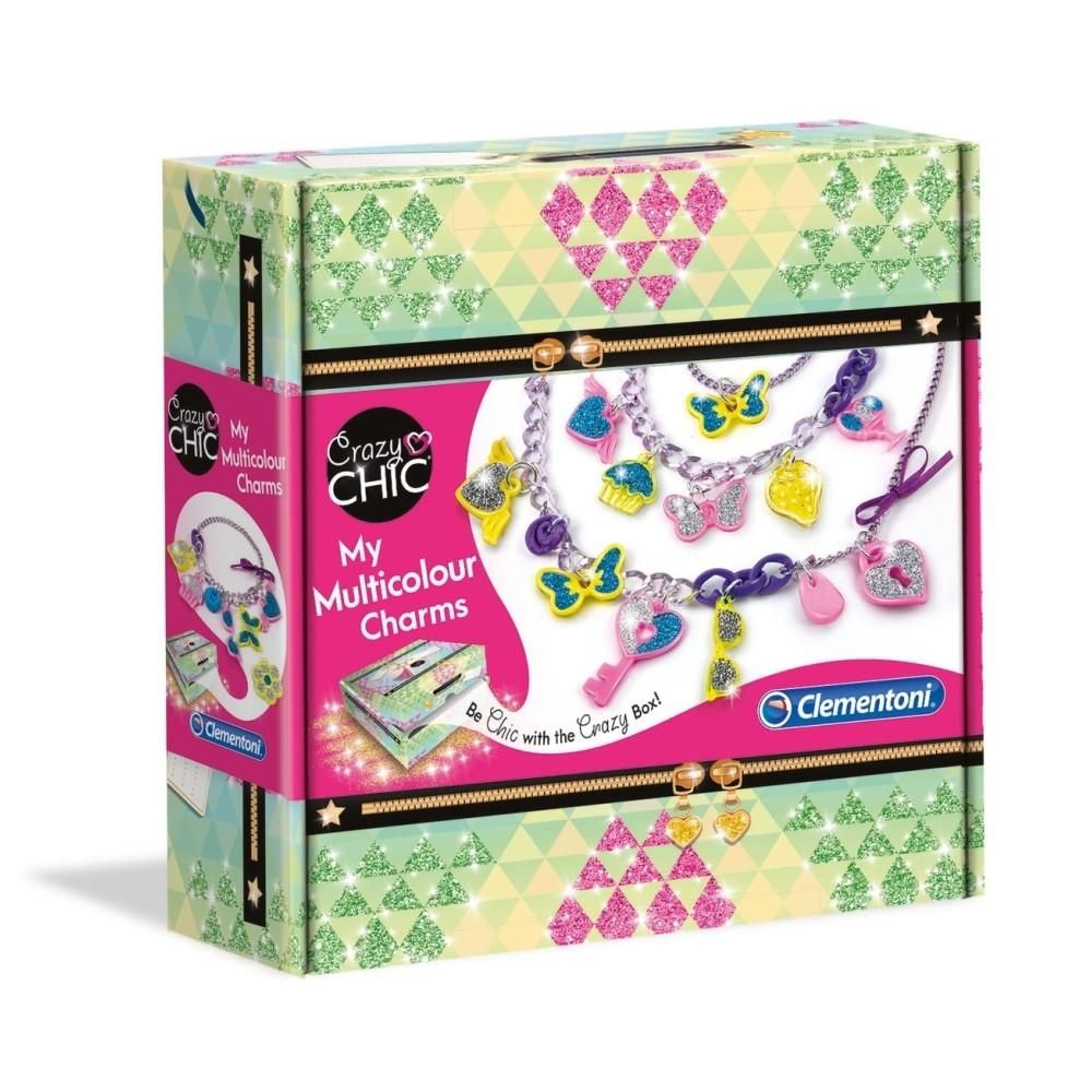 Clementoni Crazy Chic Színes függődíszek ékszerkészítő szett 