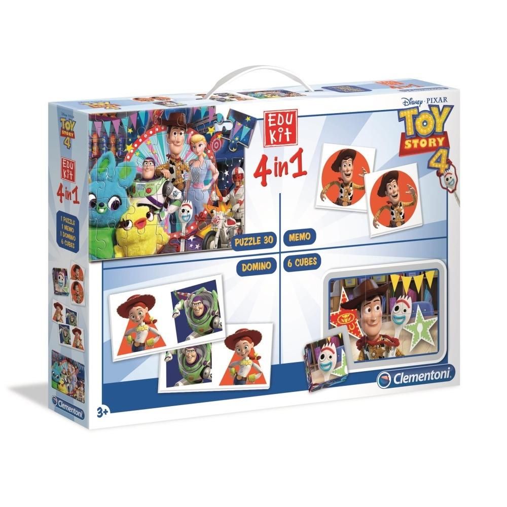 Clementoni Edukit 4 az 1-ben játékszett - Toy Story 4