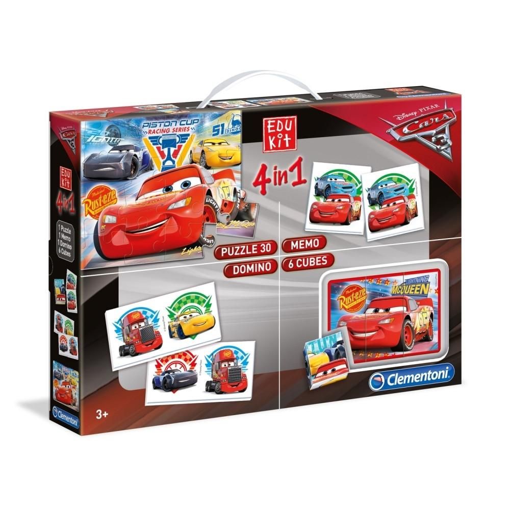 Clementoni Edukit 4 az 1-ben játékszett - Verdák 3