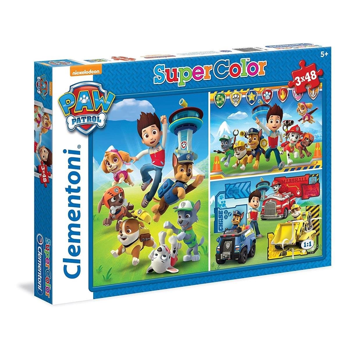 Clementoni Mancs őrjárat 3x48 db-os puzzle