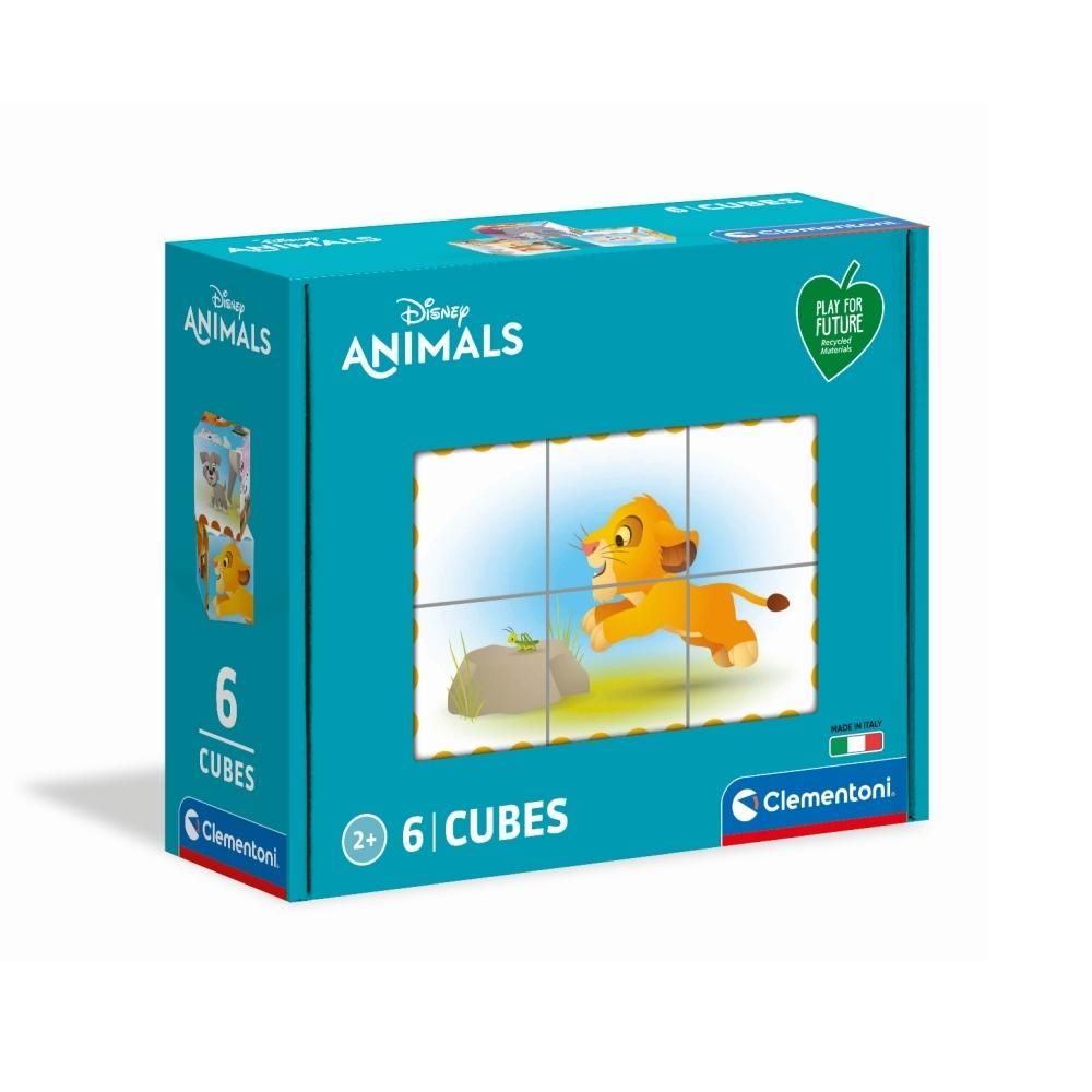 Clementoni Mesekocka 6 db, Play for future - Disney állati barátságok