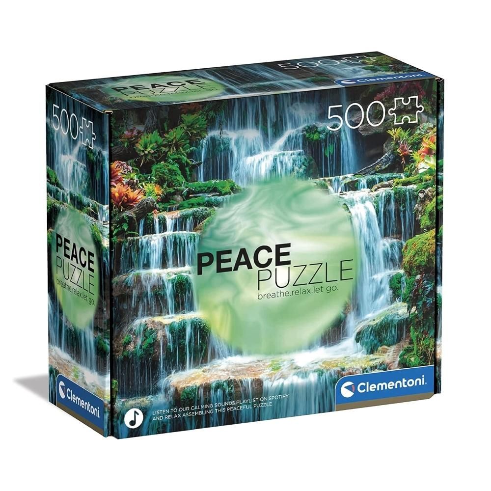 Clementoni Peace Puzzle 500 db - The Flow