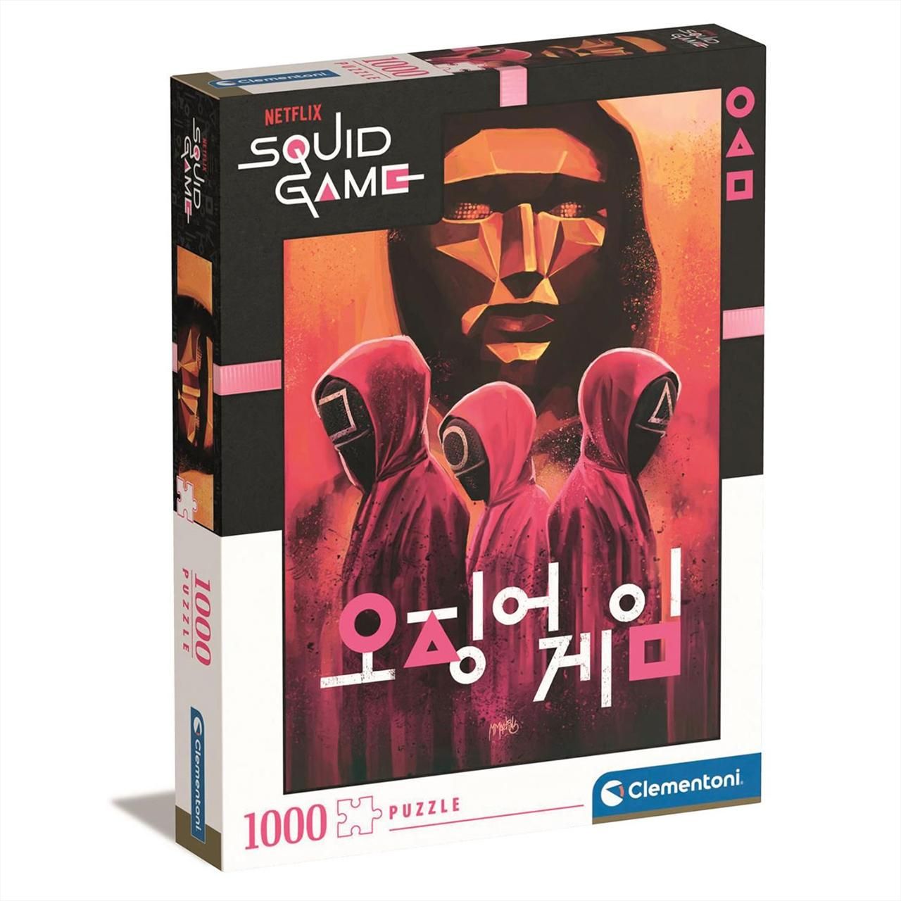 Clementoni Puzzle 1000 db - Squid Game
