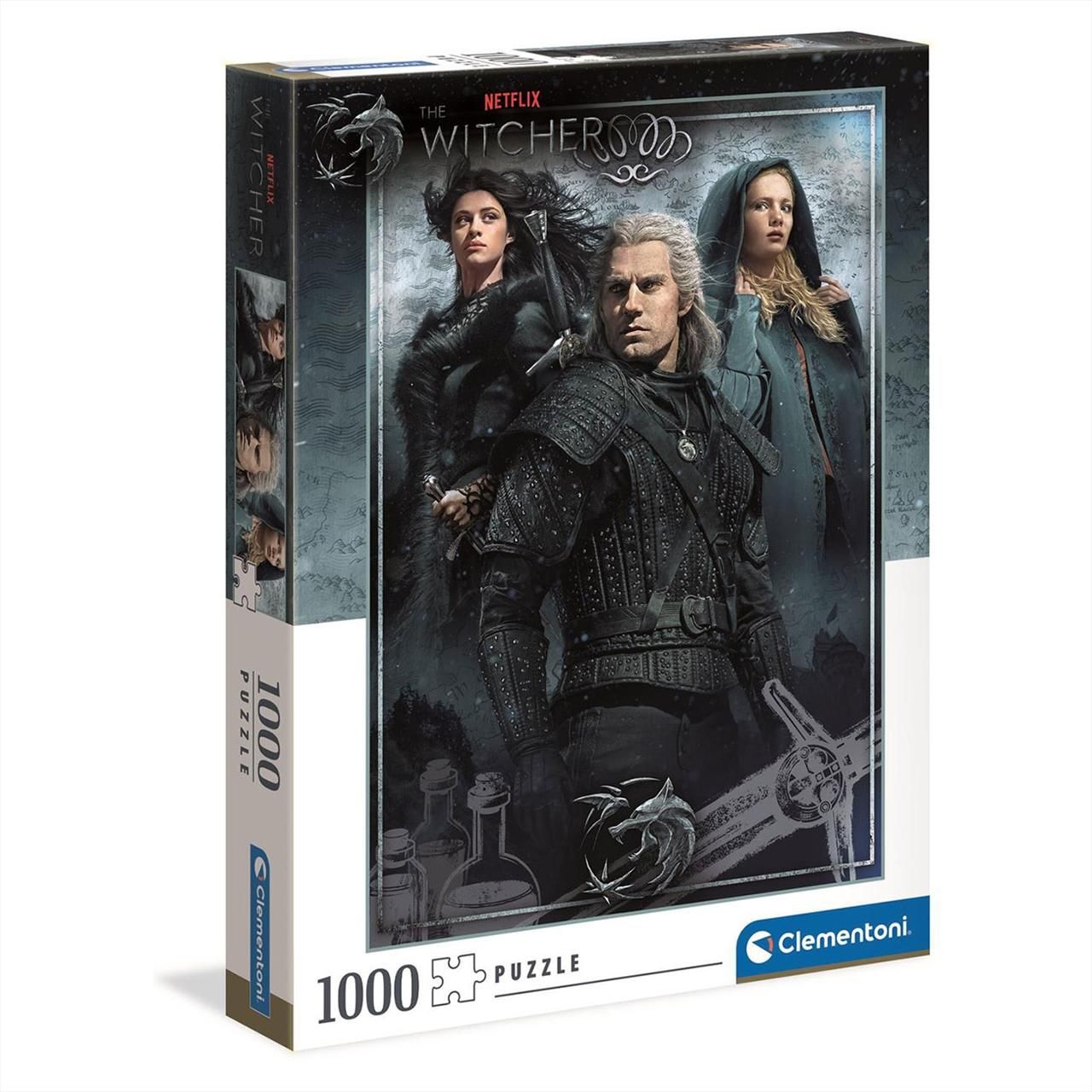 Clementoni Puzzle 1000 db - Witcher (Vaják)