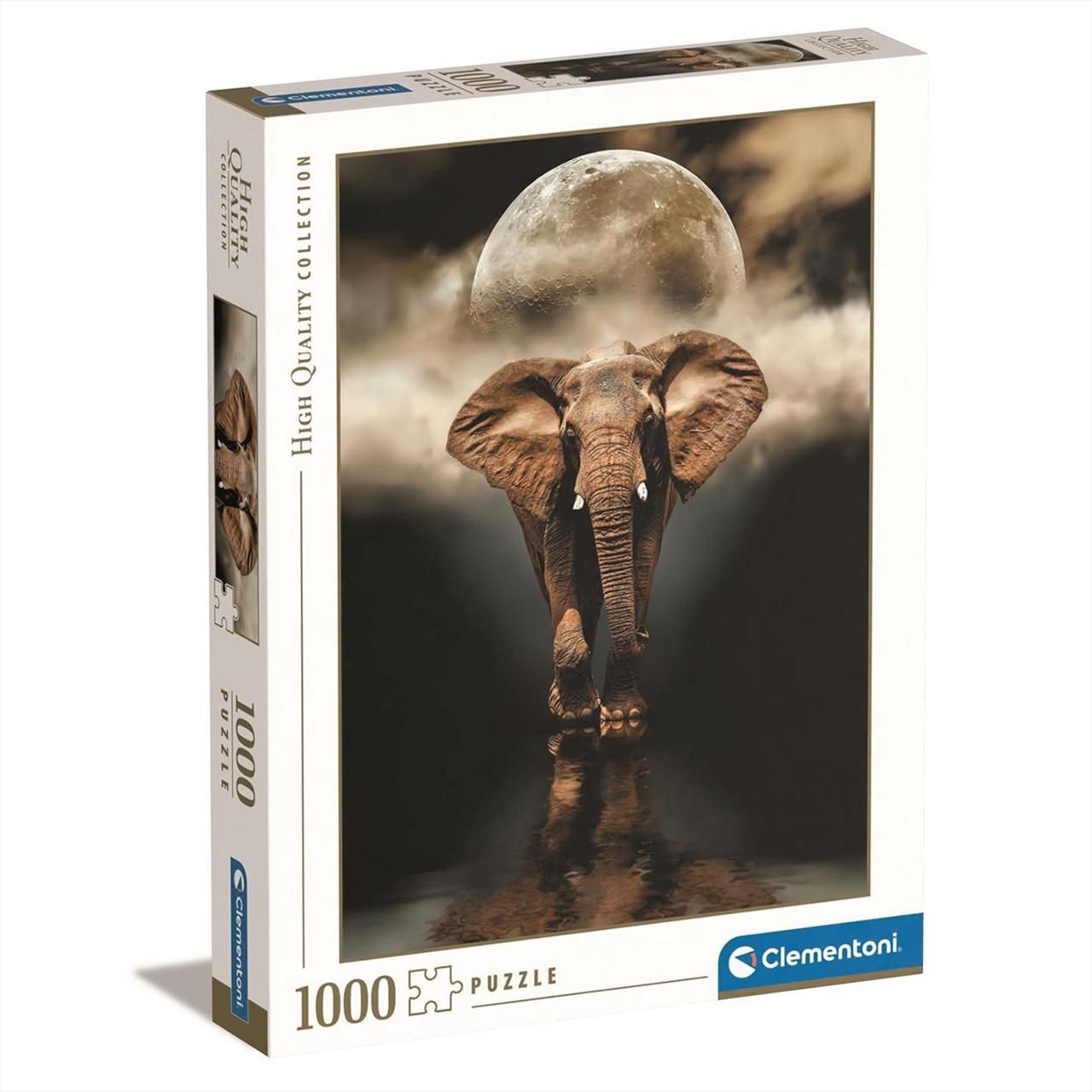 Clementoni Puzzle 1000 db High Quality Collection - Elefánt