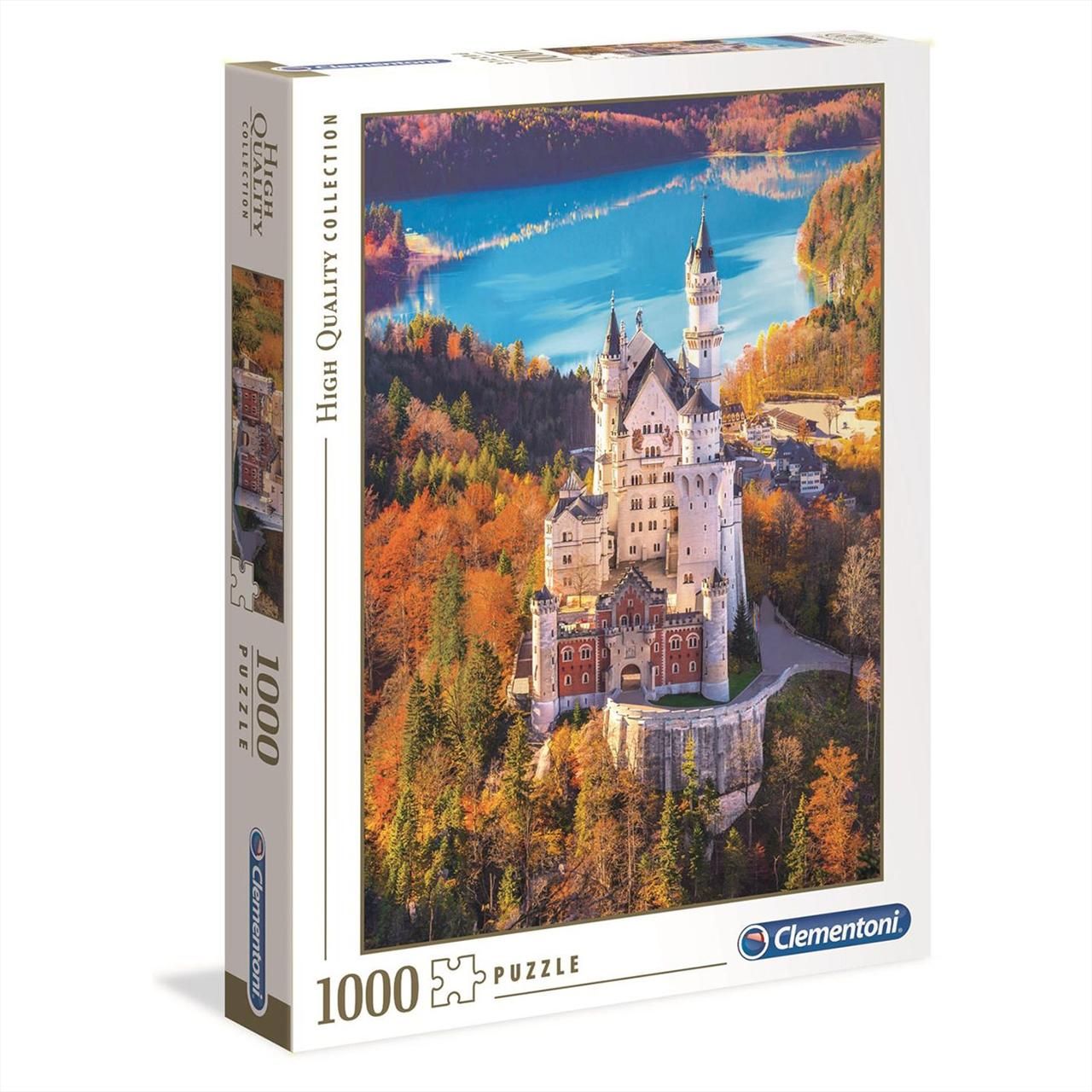 Clementoni Puzzle 1000 db High Quality Collection - Neuschwanstein