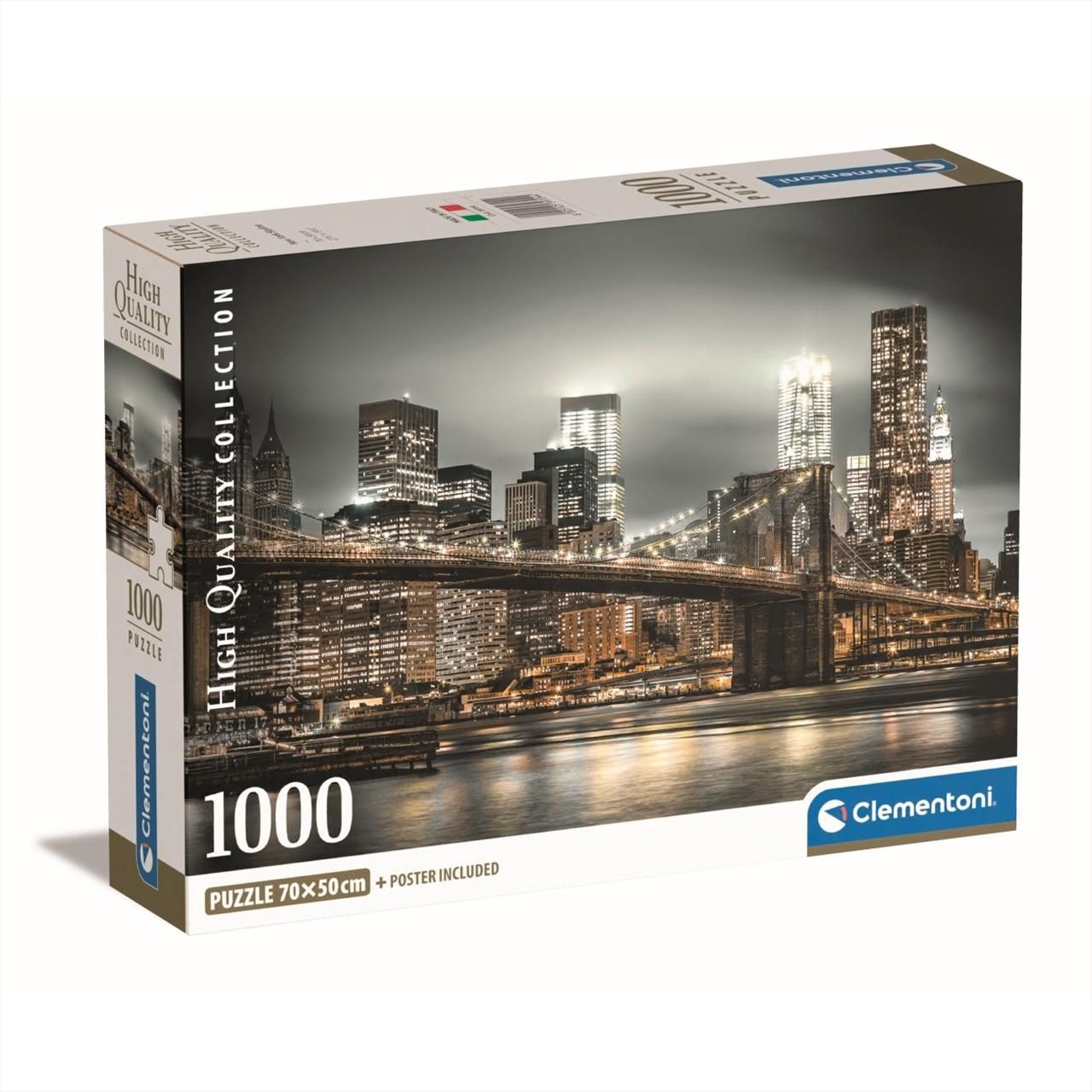 Clementoni Puzzle 1000 db High Quality Collection - New York látkép 