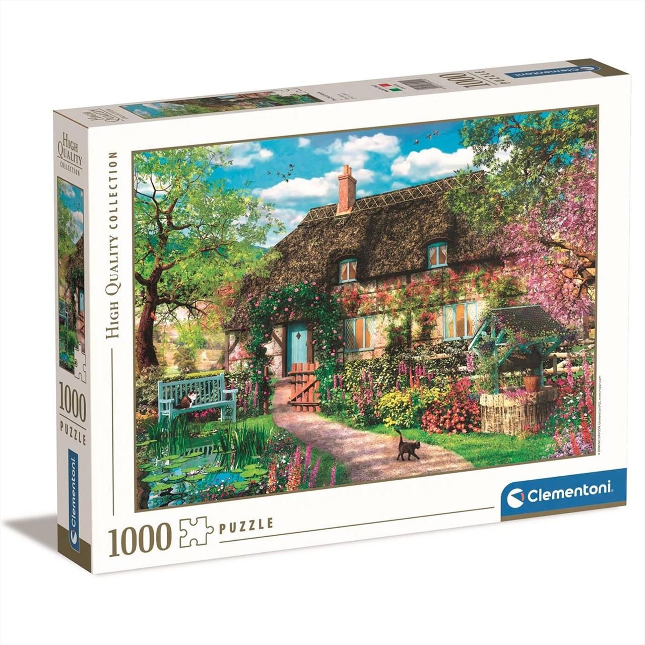 Clementoni Puzzle 1000 db High Quality Collection - Régi házikó