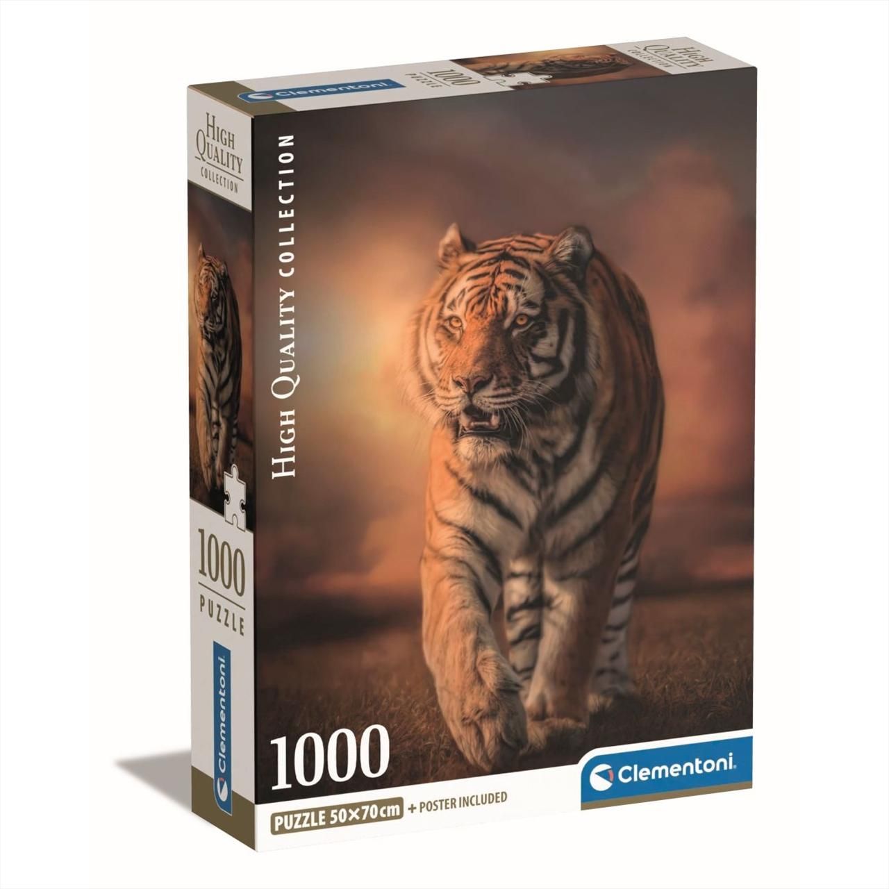 Clementoni Puzzle 1000 db High Quality Collection - Tigris