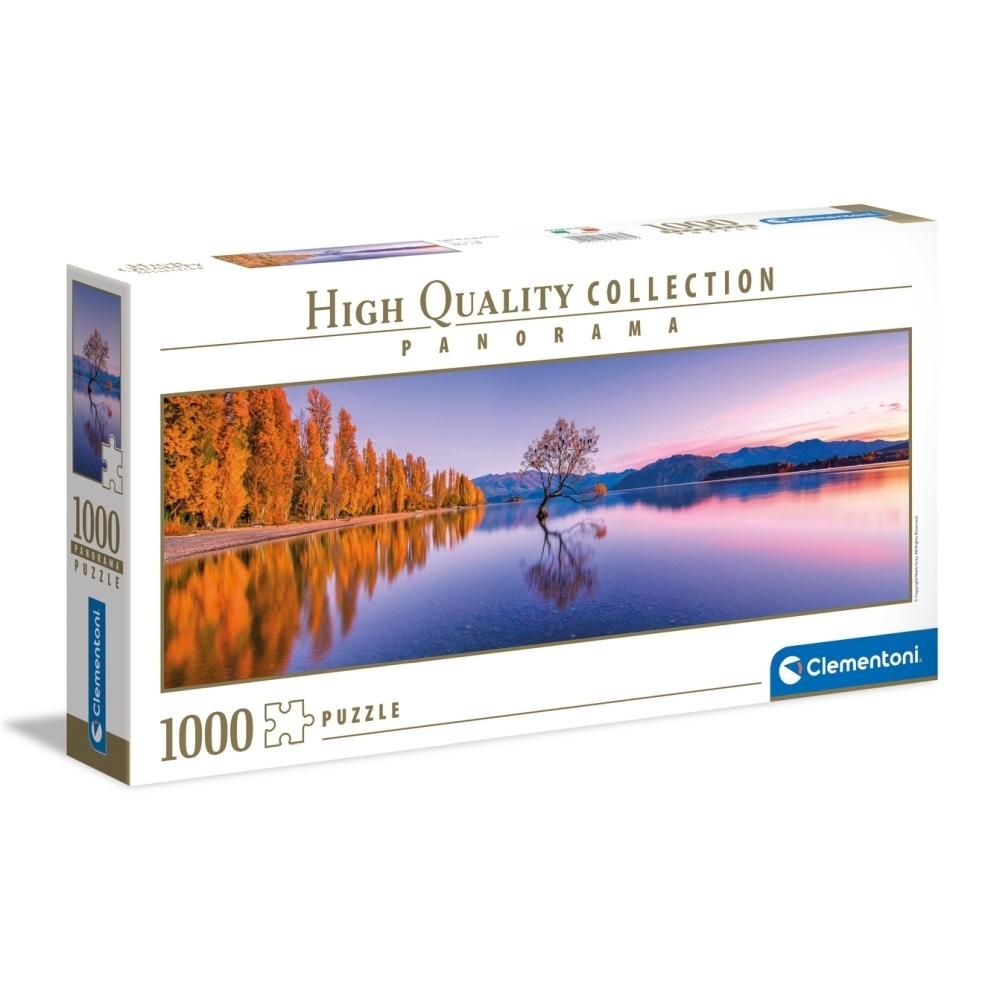 Clementoni Puzzle 1000 db High Quality Collection Panoráma - Magányos fa a Wanaka tóban