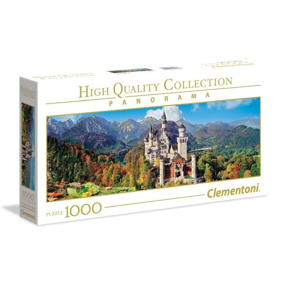 Clementoni Puzzle 1000 db High Quality Collection Panoráma - Neuschwanstein