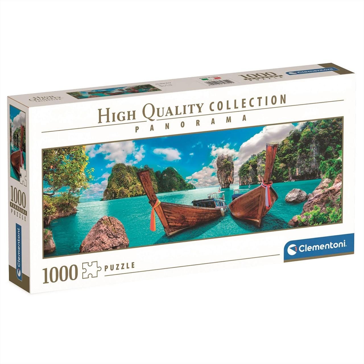 Clementoni Puzzle 1000 db High Quality Panoráma - Kikötő Phucketben
