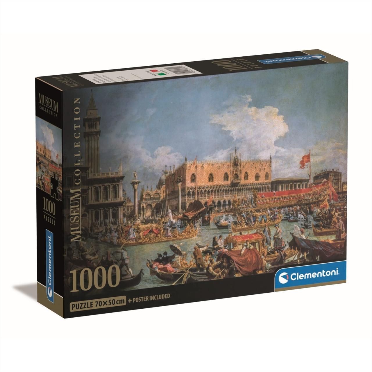 Clementoni Puzzle 1000 db Muzeum Collection - Canaletto múzeum