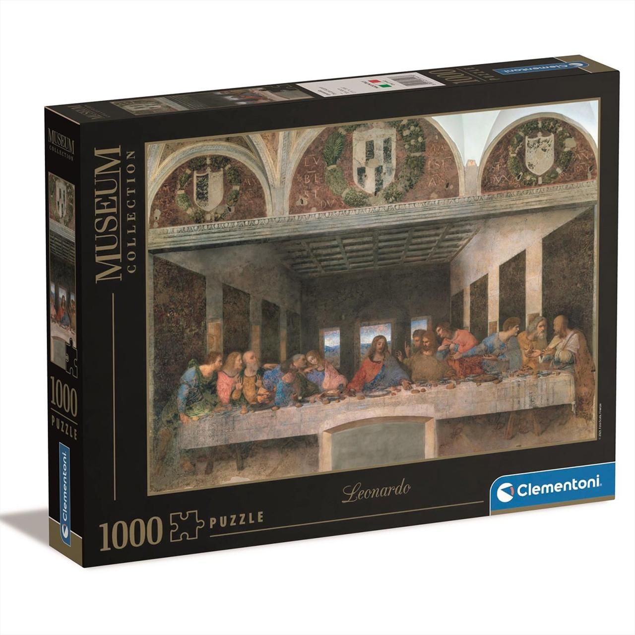 Clementoni Puzzle 1000 db Múzeum kollekció - Leonardo, Az utolsó vacsora