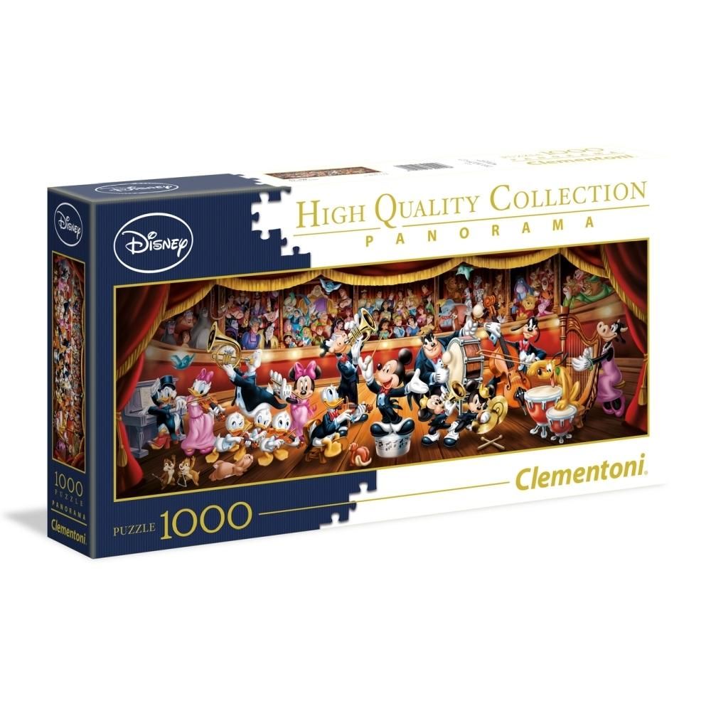 Clementoni Puzzle 1000 db Panoráma - Disney mesehősök